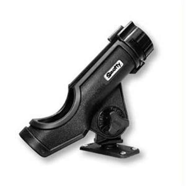 Newalthlete Powerlock Rod Holder Black with 244 Flush Deck Mount NE57314